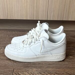 Nike White Air Force Ones, in great condition!